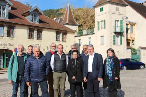 Déplacement au Pôle d'Équilibre Territorial et Rural (PETR) Doubs Central 